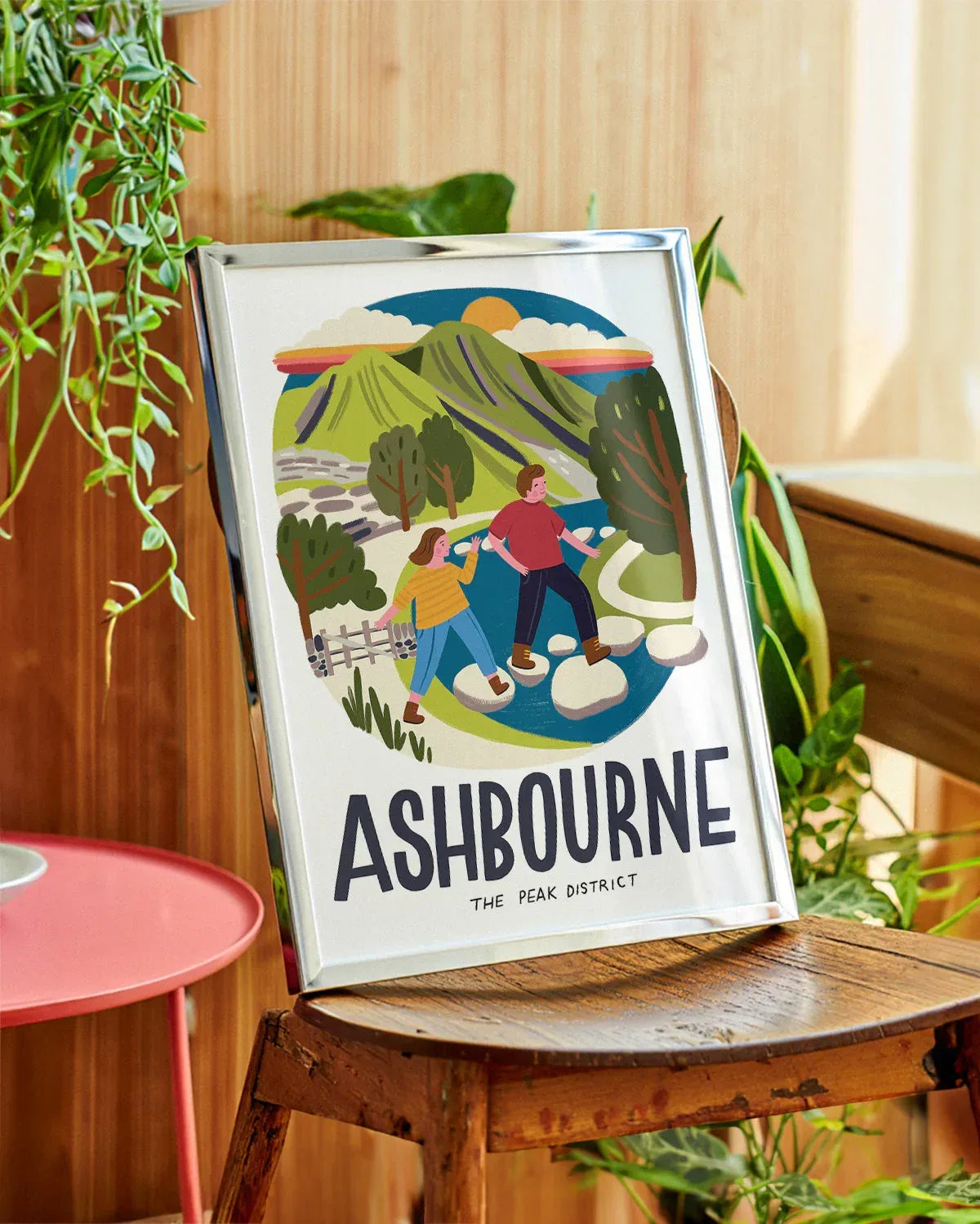 Ashbourne Travel Poster - Lauren Radley