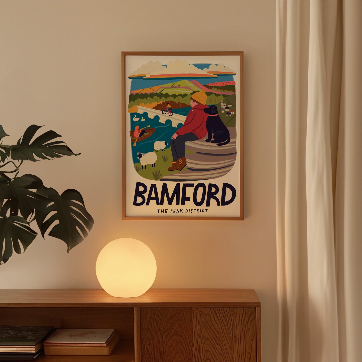 Bamford Travel Poster