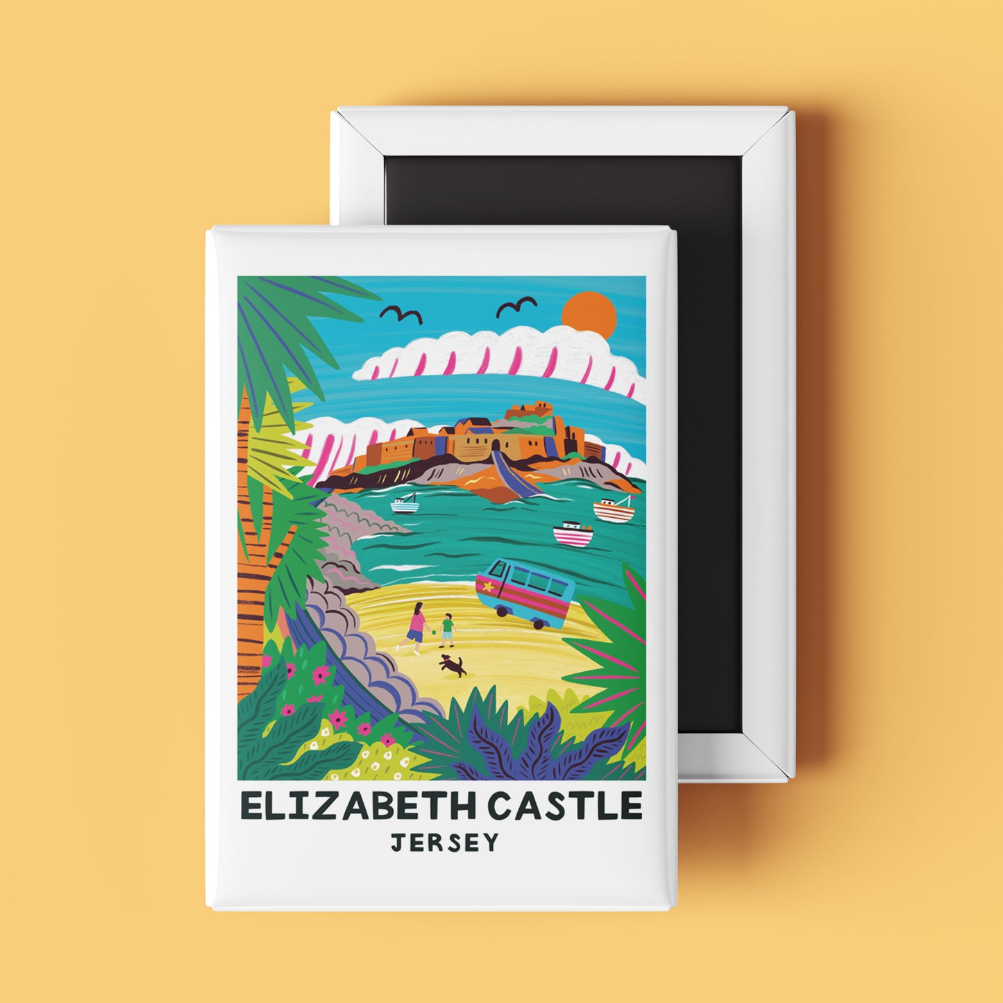 Elizabeth Castle Magnet