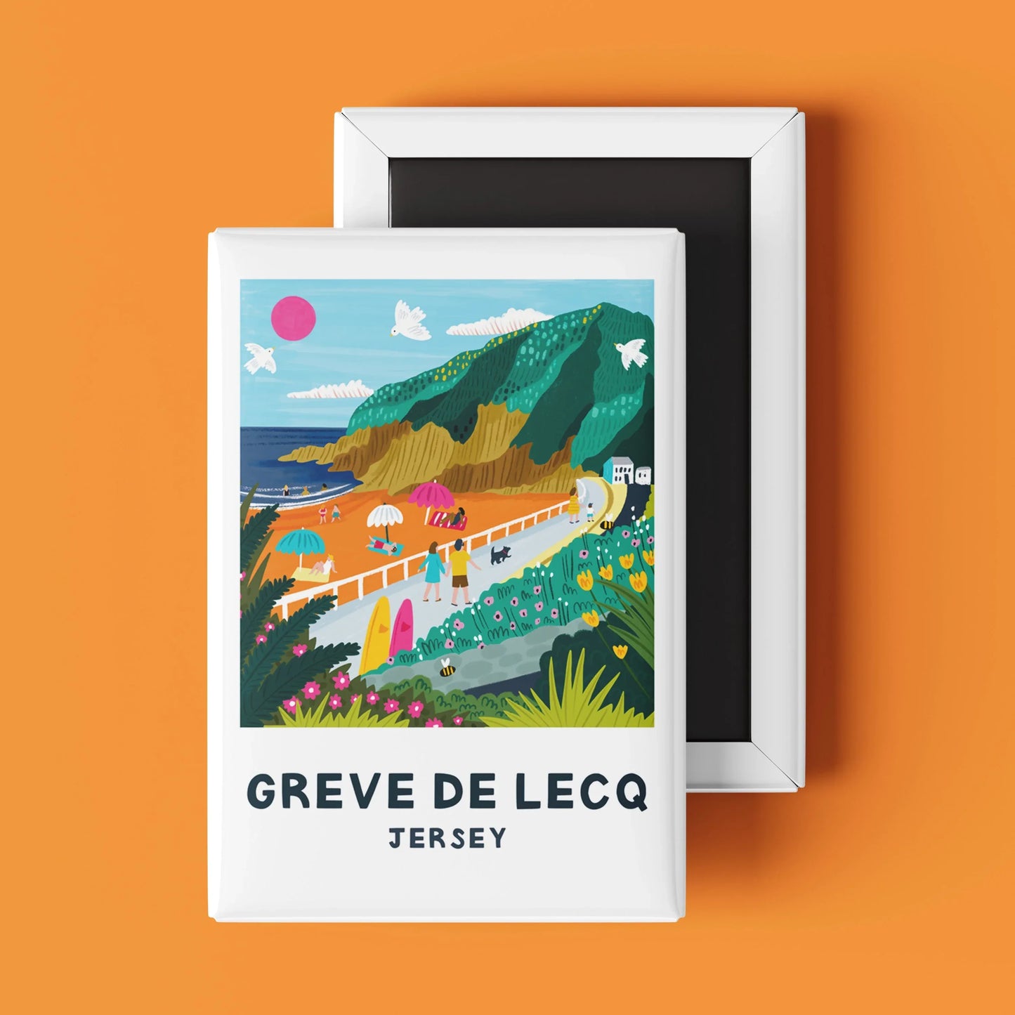 Greve De Lecq, Jersey Magnet - Lauren Radley