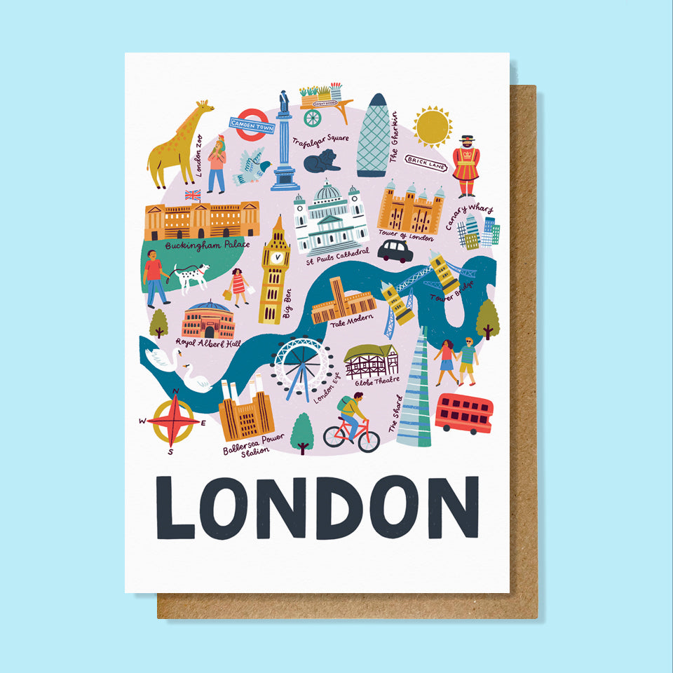 London Map Card
