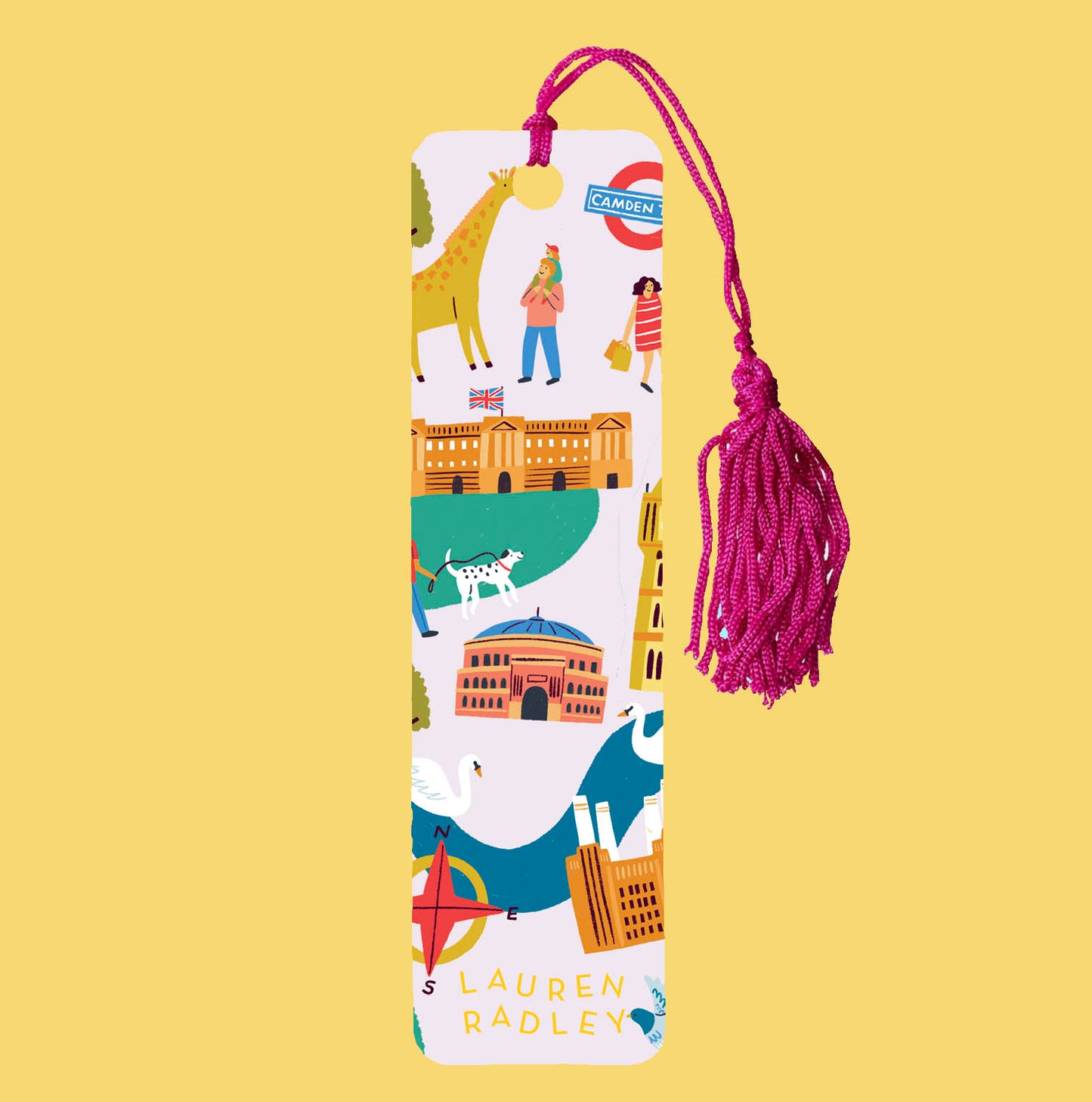 London Map Bookmark