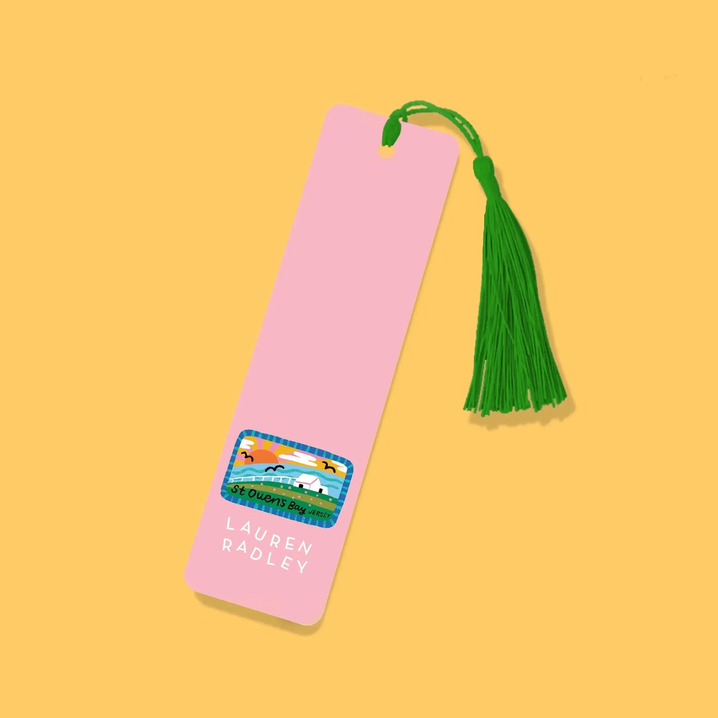 Jersey Patches Bookmark - Lauren Radley