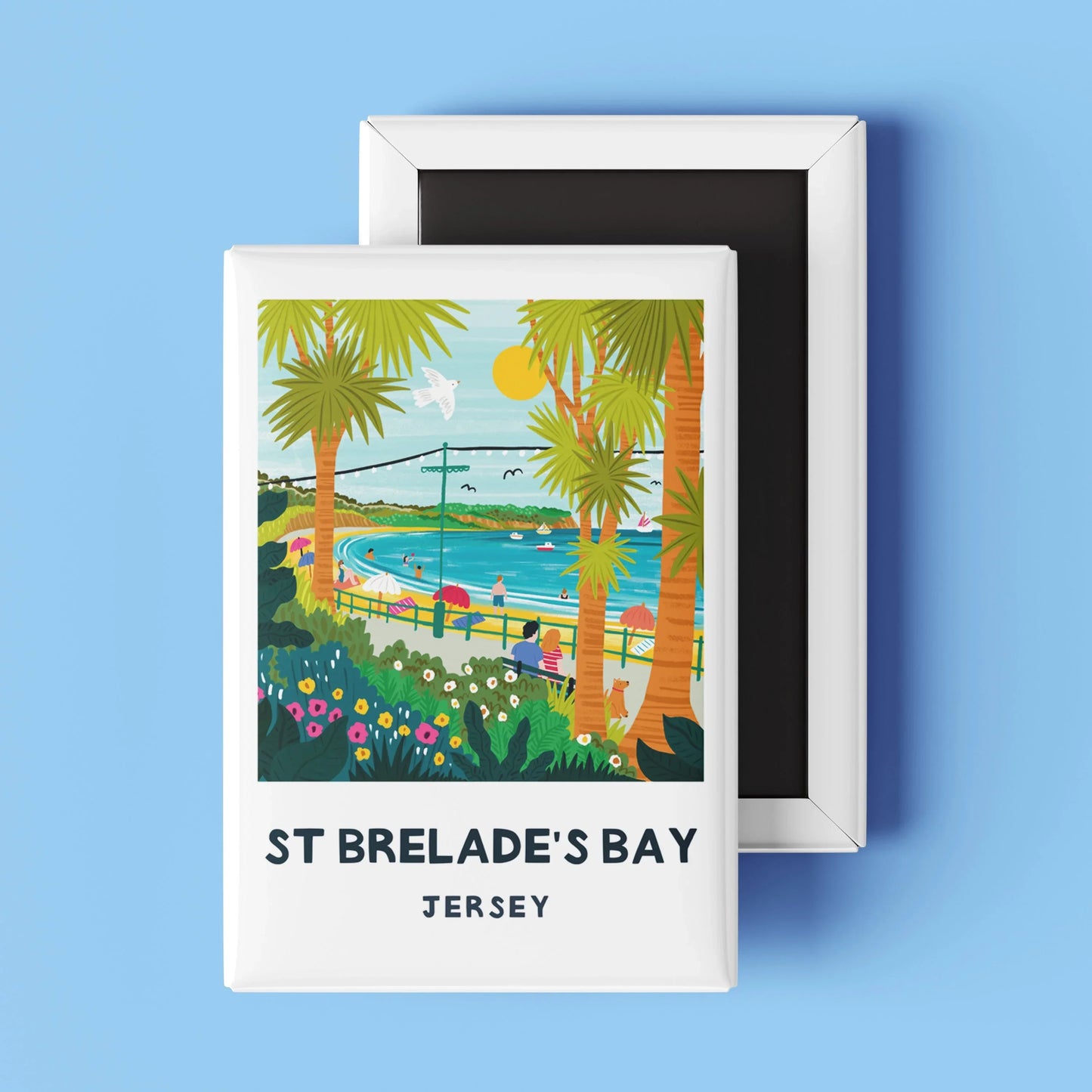 St Brelade's Bay, Jersey Magnet Lauren Radley