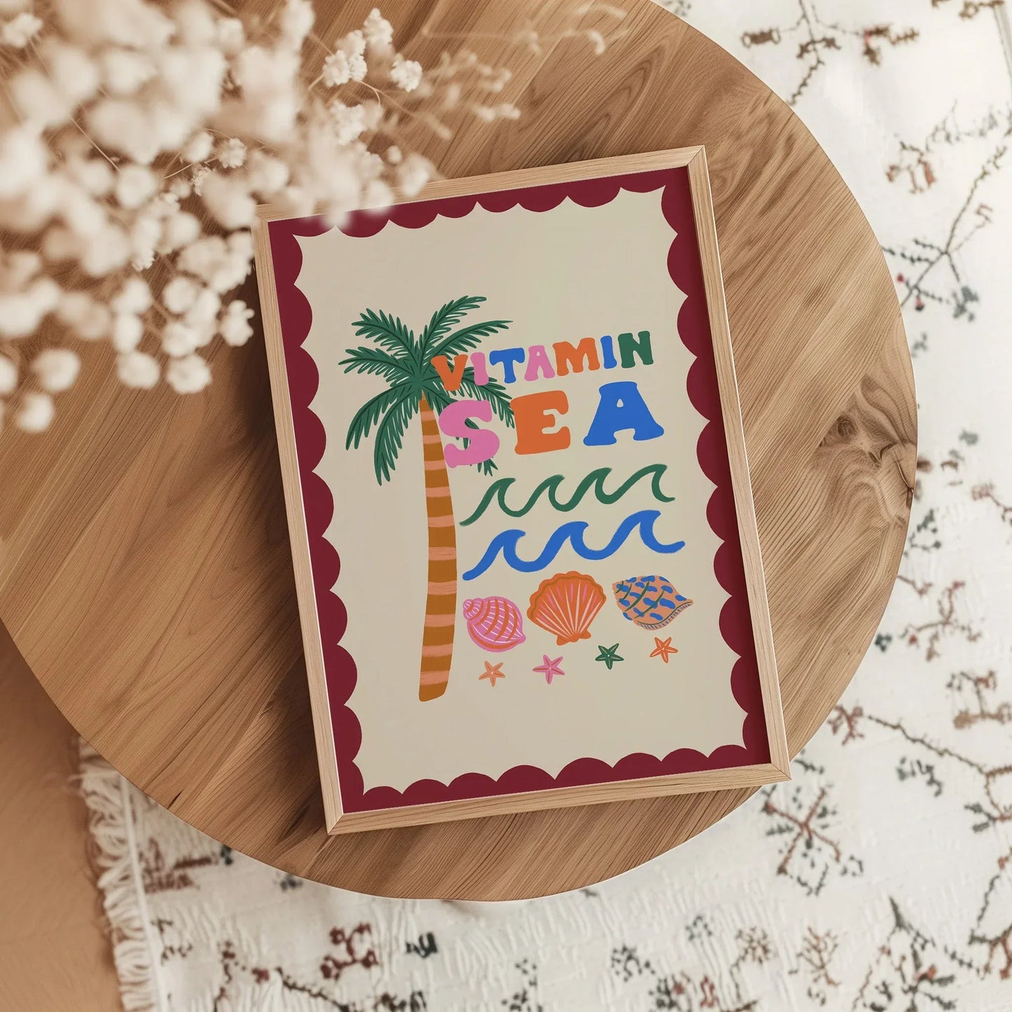 Vitamin Sea Print Lauren Radley