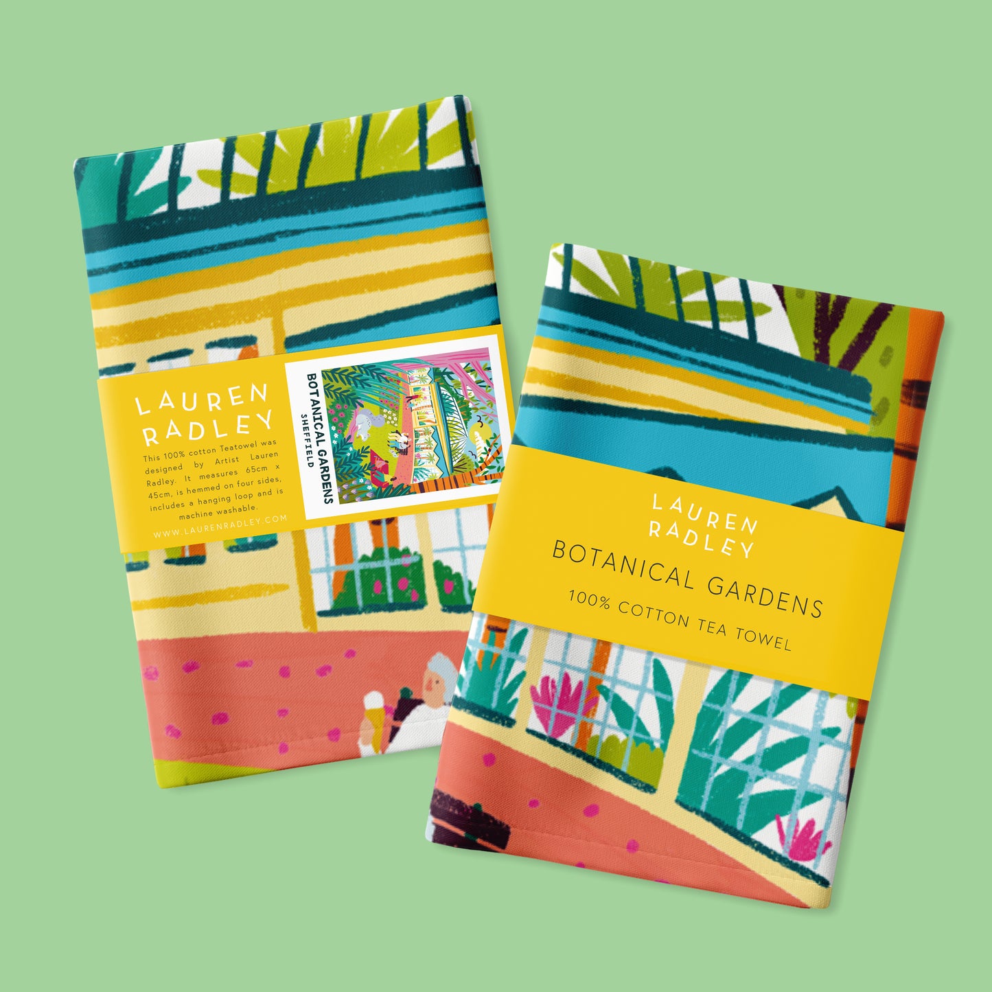 Sheffield Botanical Gardens Tea Towel