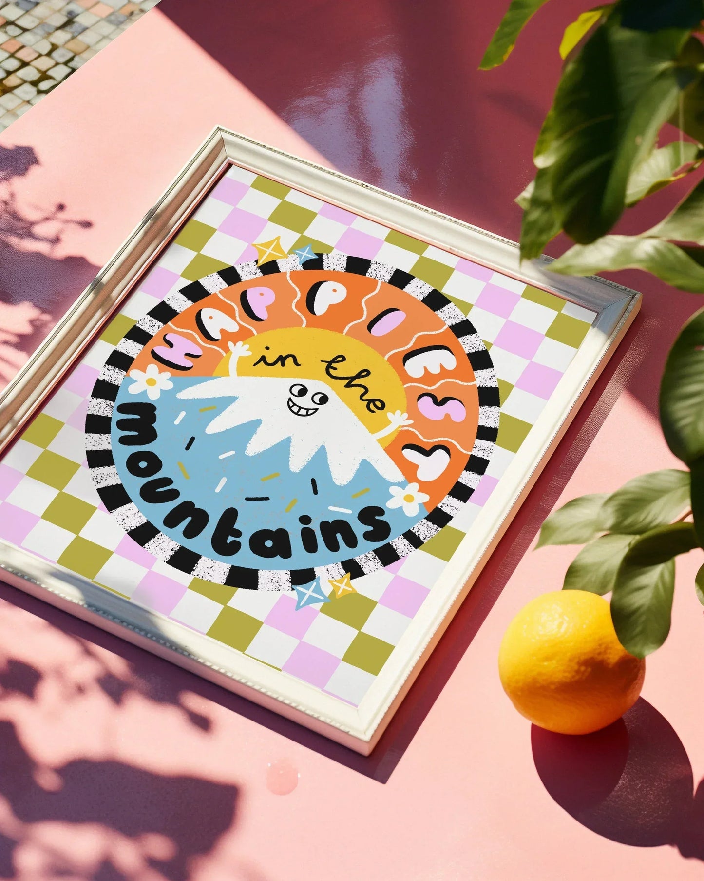 Happiest In the Mountains Print - Lauren Radley