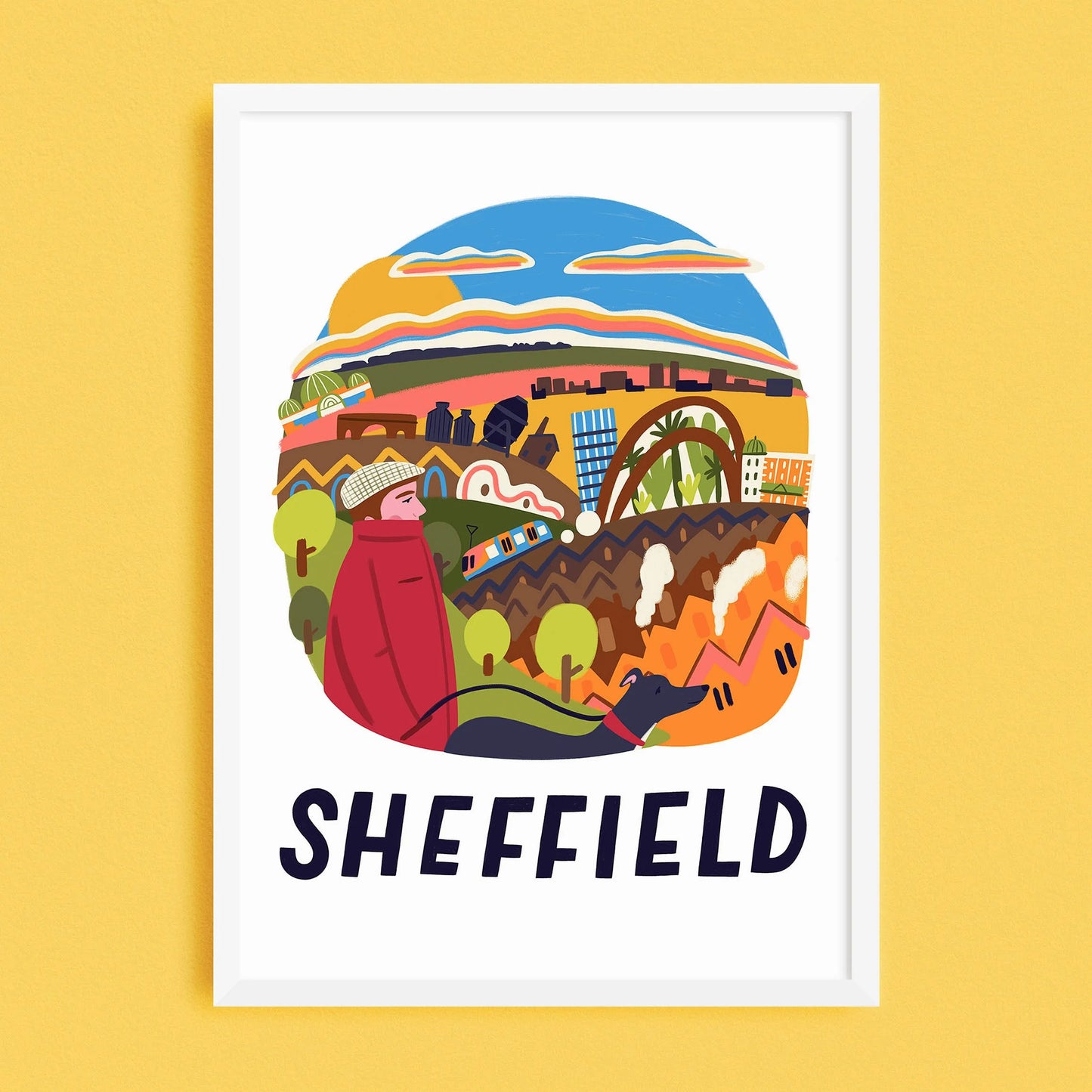 Sheffield Travel Poster