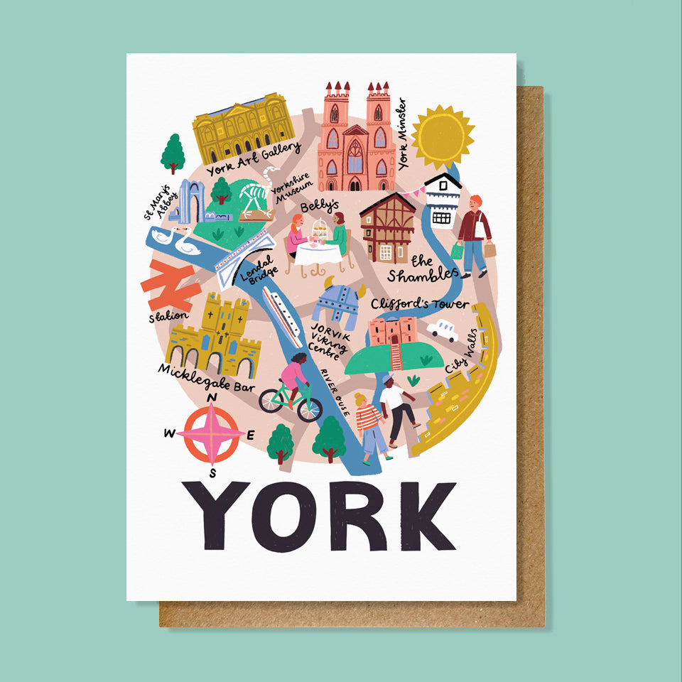 York Map Card