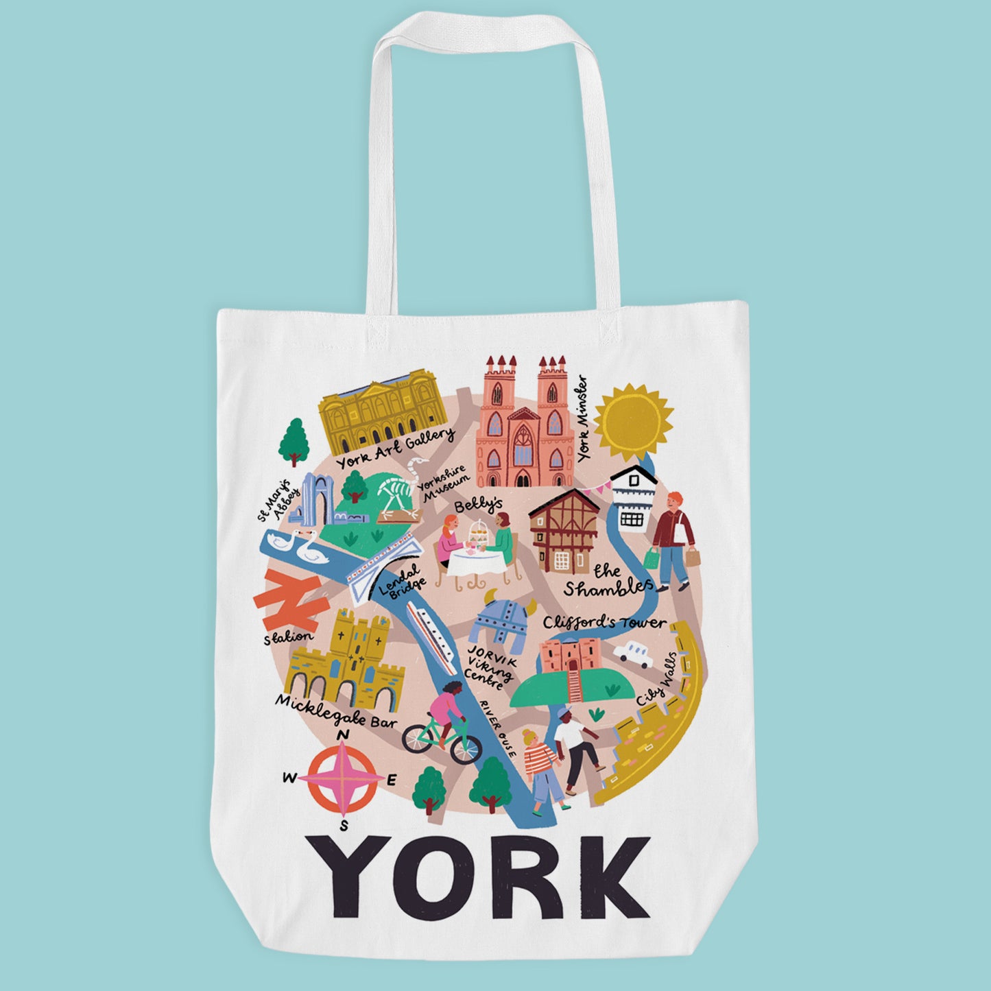 York Map Bag