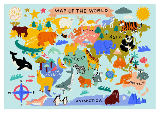Map of the world