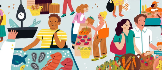 Market Jersey Post / Jersey stamps