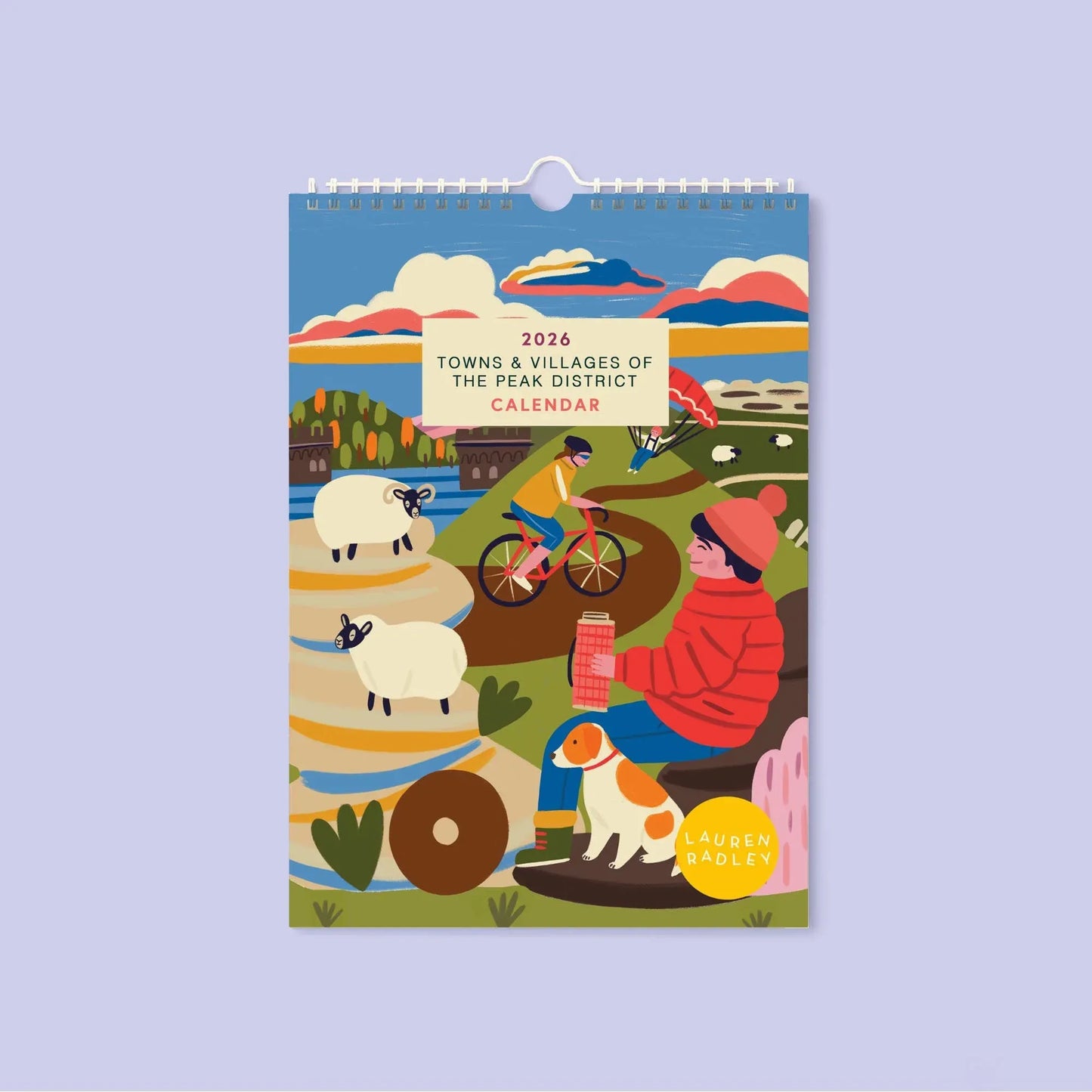 Towns and Villages of the Peak District 2026 Wall Calendar Lauren Radley