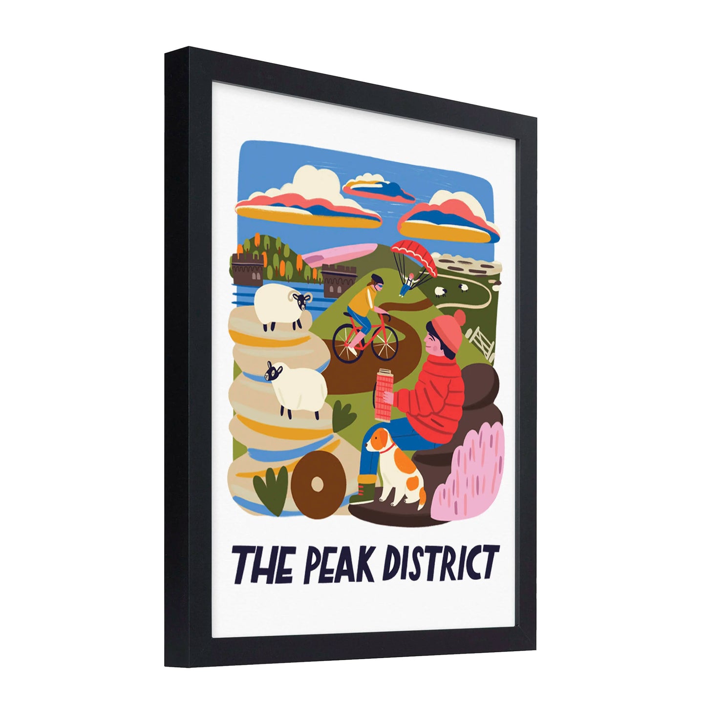 Peak District Travel Poster