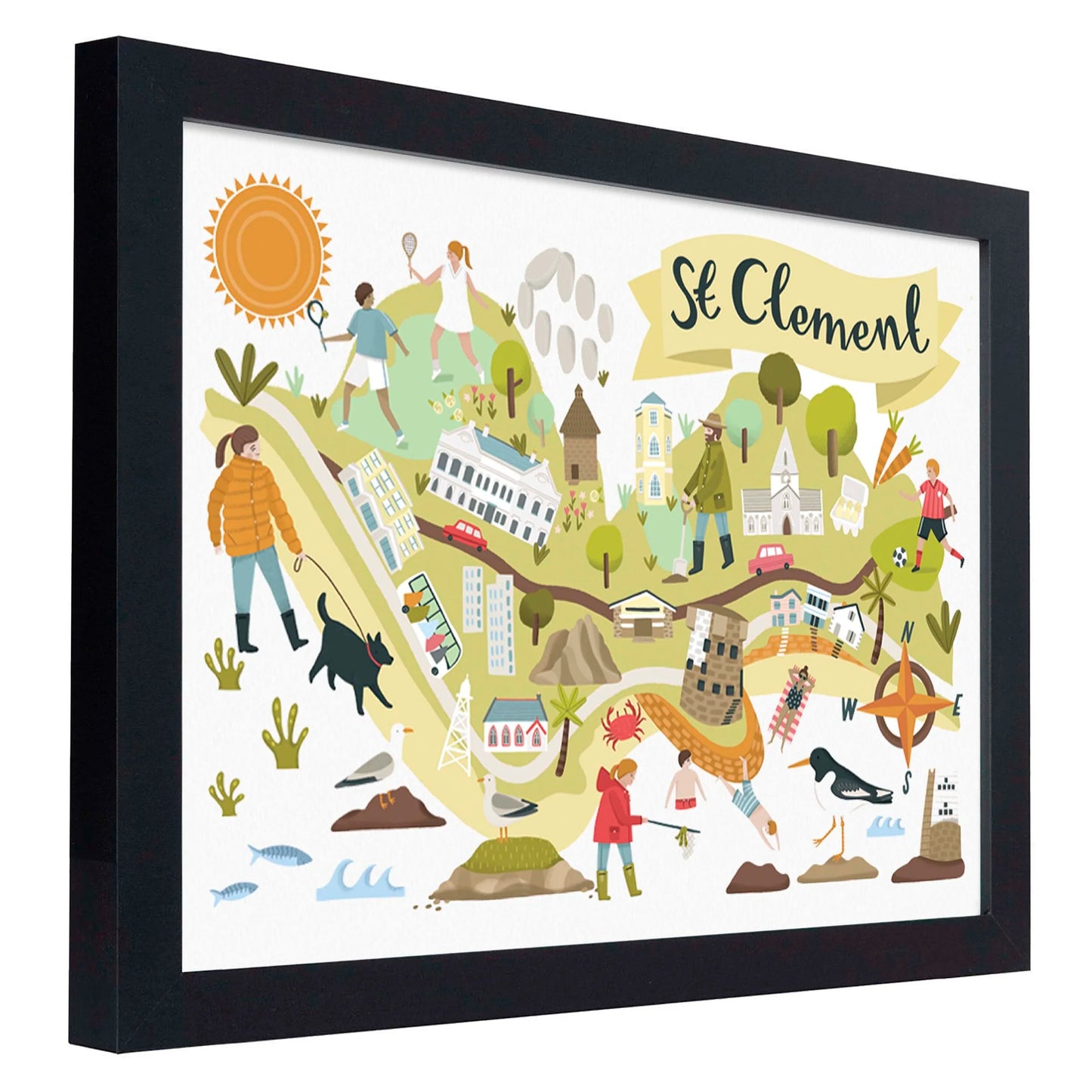 St Clement Parish Map