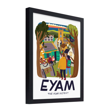 Eyam Travel Poster