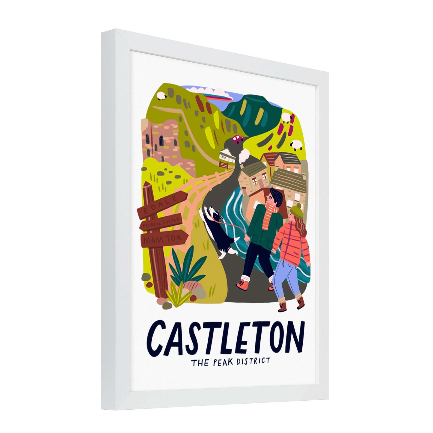 Castleton Travel Poster