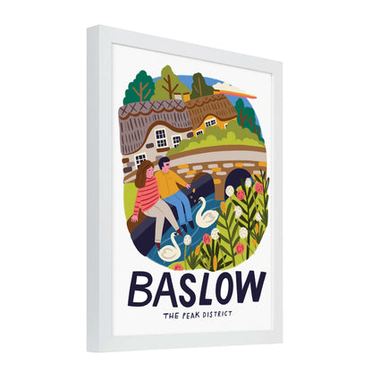 Baslow Travel Poster