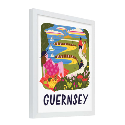 Guernsey Travel Poster