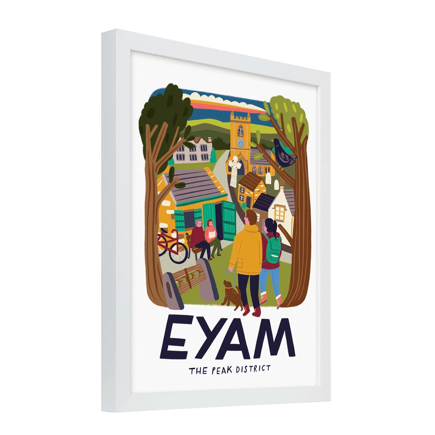 Eyam Travel Poster