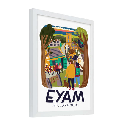 Eyam Travel Poster