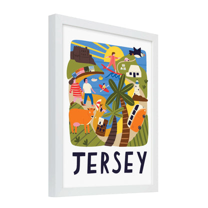 Jersey Travel Poster