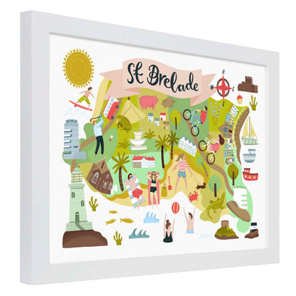 St Brelade Parish Map