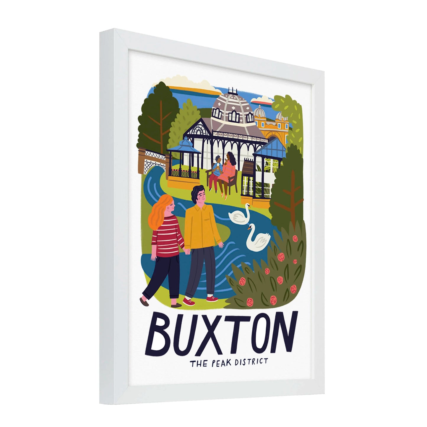 Buxton Travel Poster