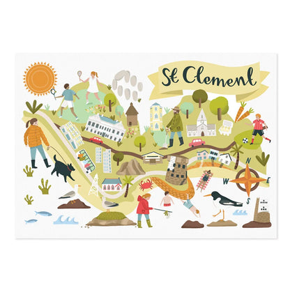 St Clement Parish Map