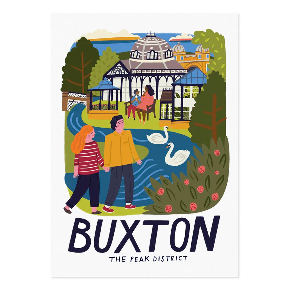 Buxton Travel Poster
