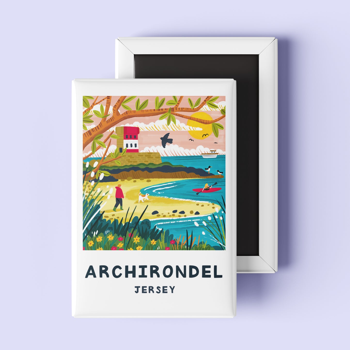 Archirondel, Jersey Magnet