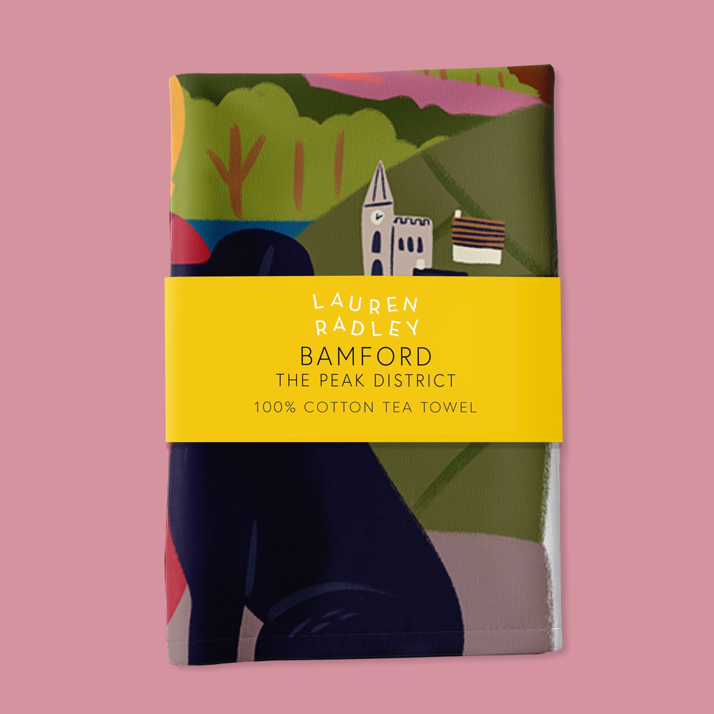 Bamford - Peak District Tea Towel