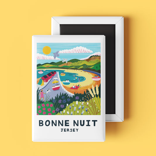 Bonne Nuit Bay, Jersey Magnet
