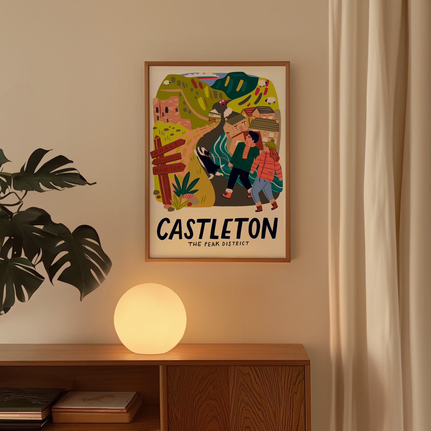 Castleton Travel Poster