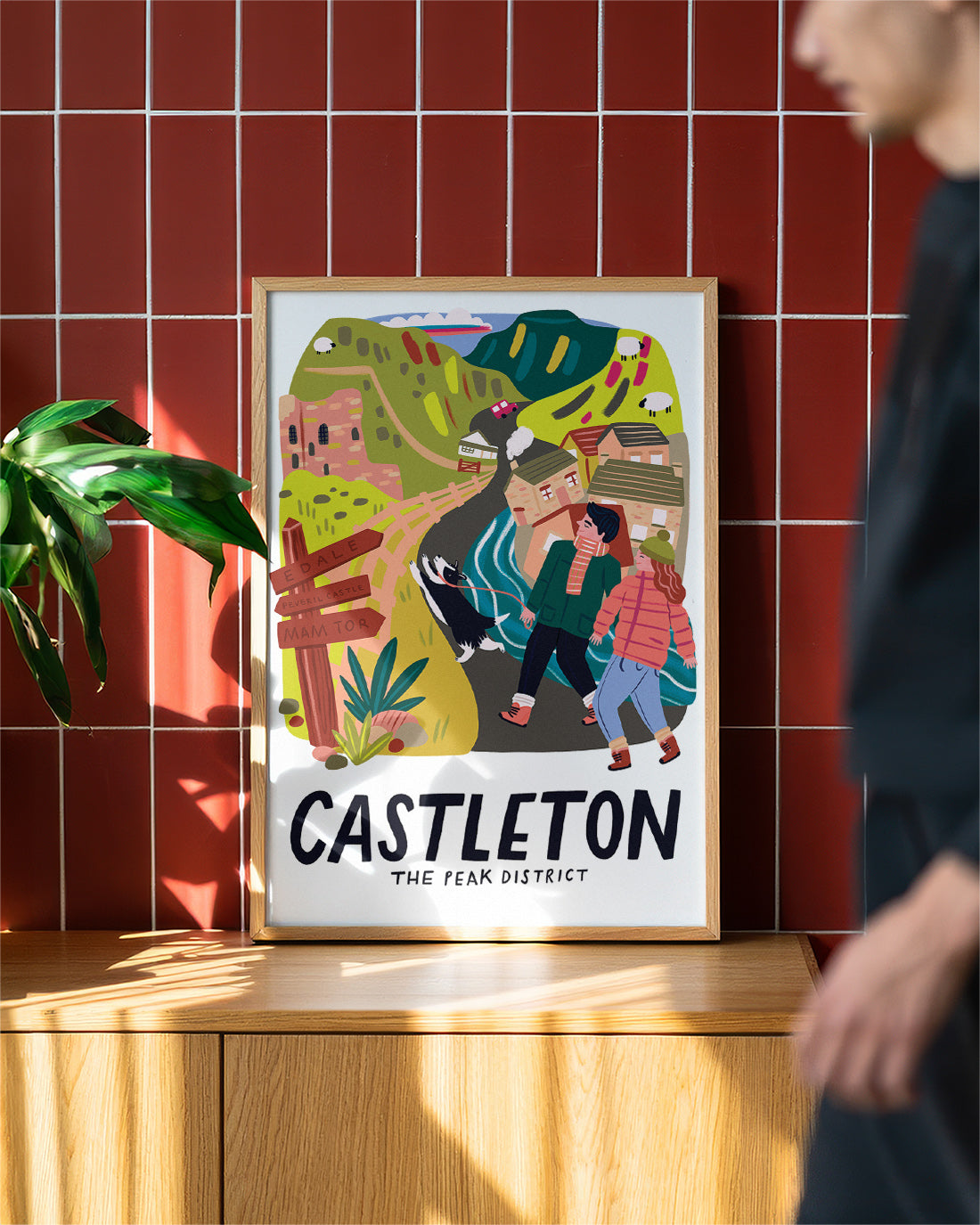 Castleton Travel Poster