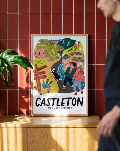 Castleton Travel Poster