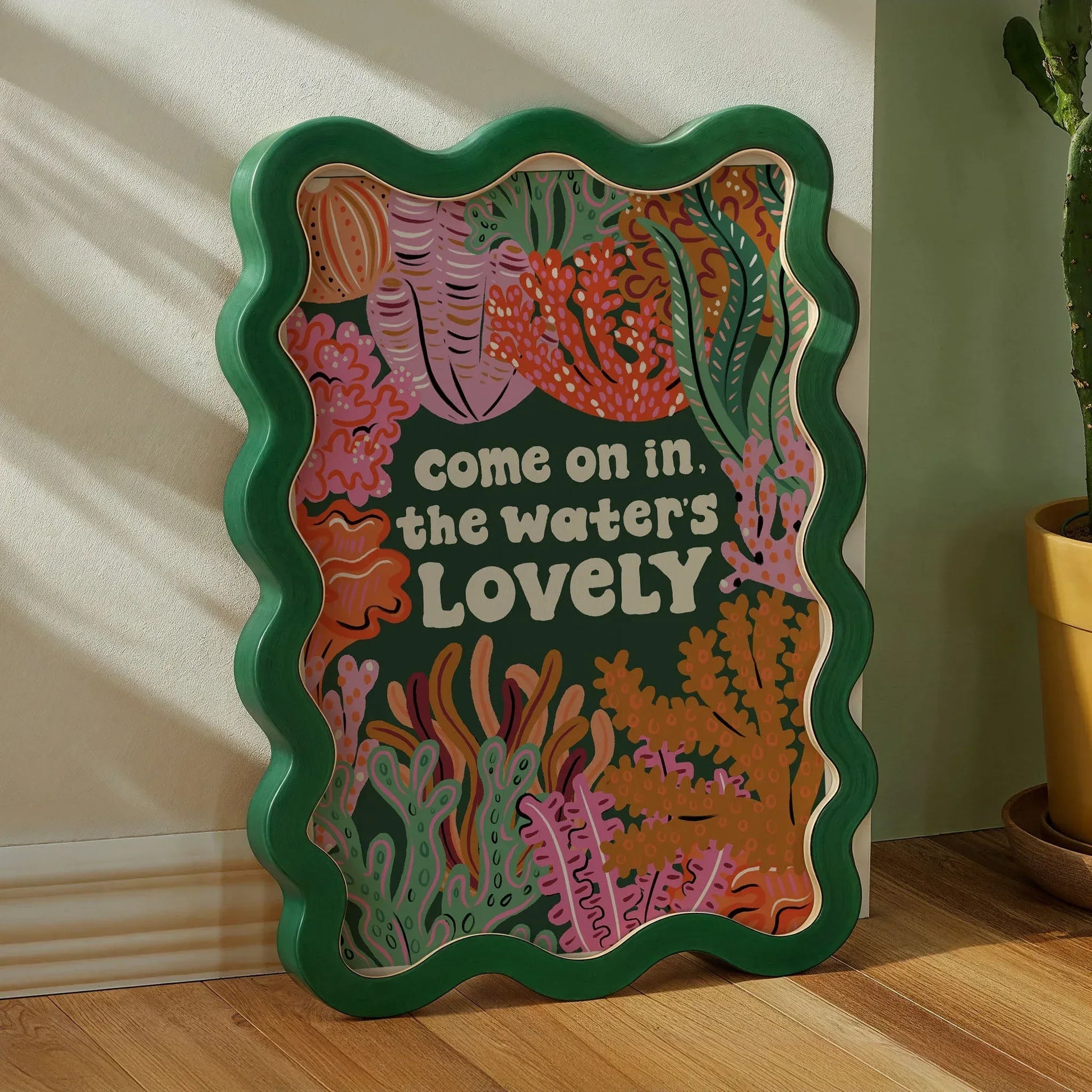 Come on in, the Water's Lovely Print - Lauren Radley