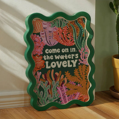 Come on in, the Water's Lovely Print - Lauren Radley