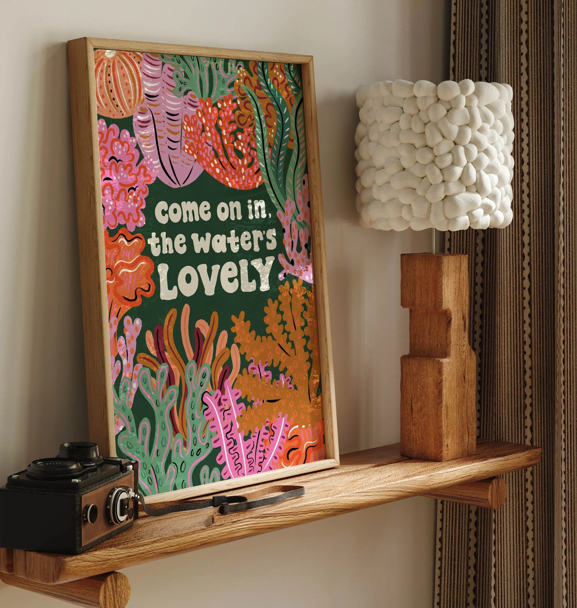 Come on in, the Water's Lovely Print - Lauren Radley