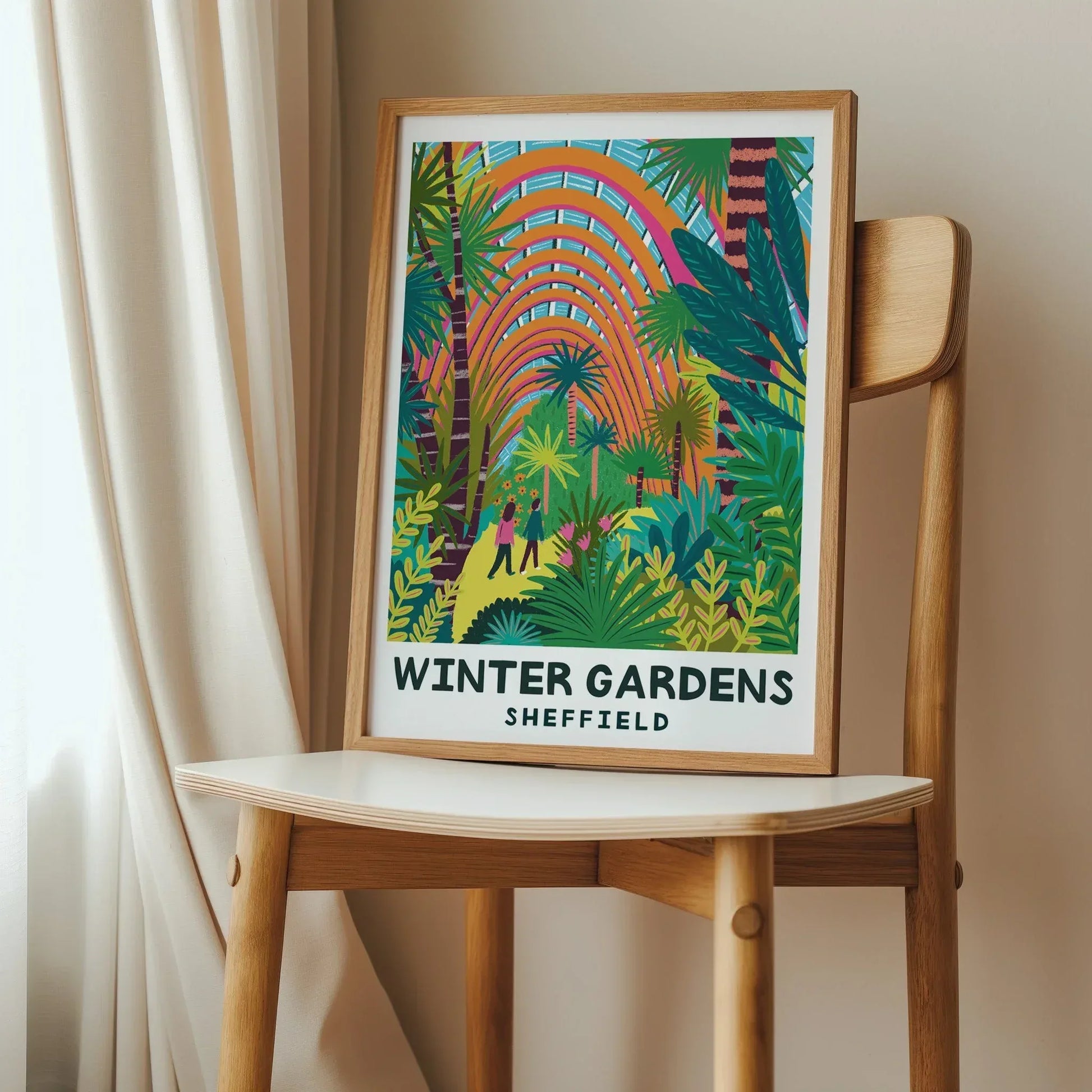 Winter Gardens - Sheffield Print Lauren Radley