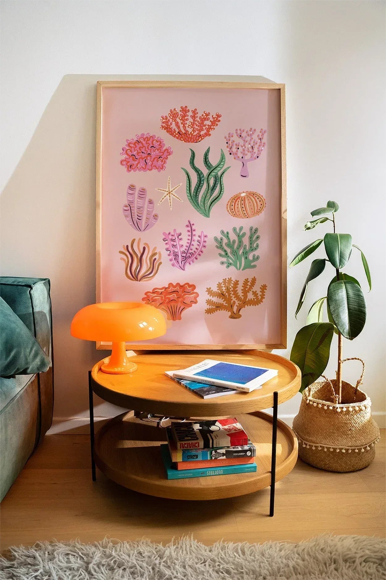 Coral Print - Lauren Radley