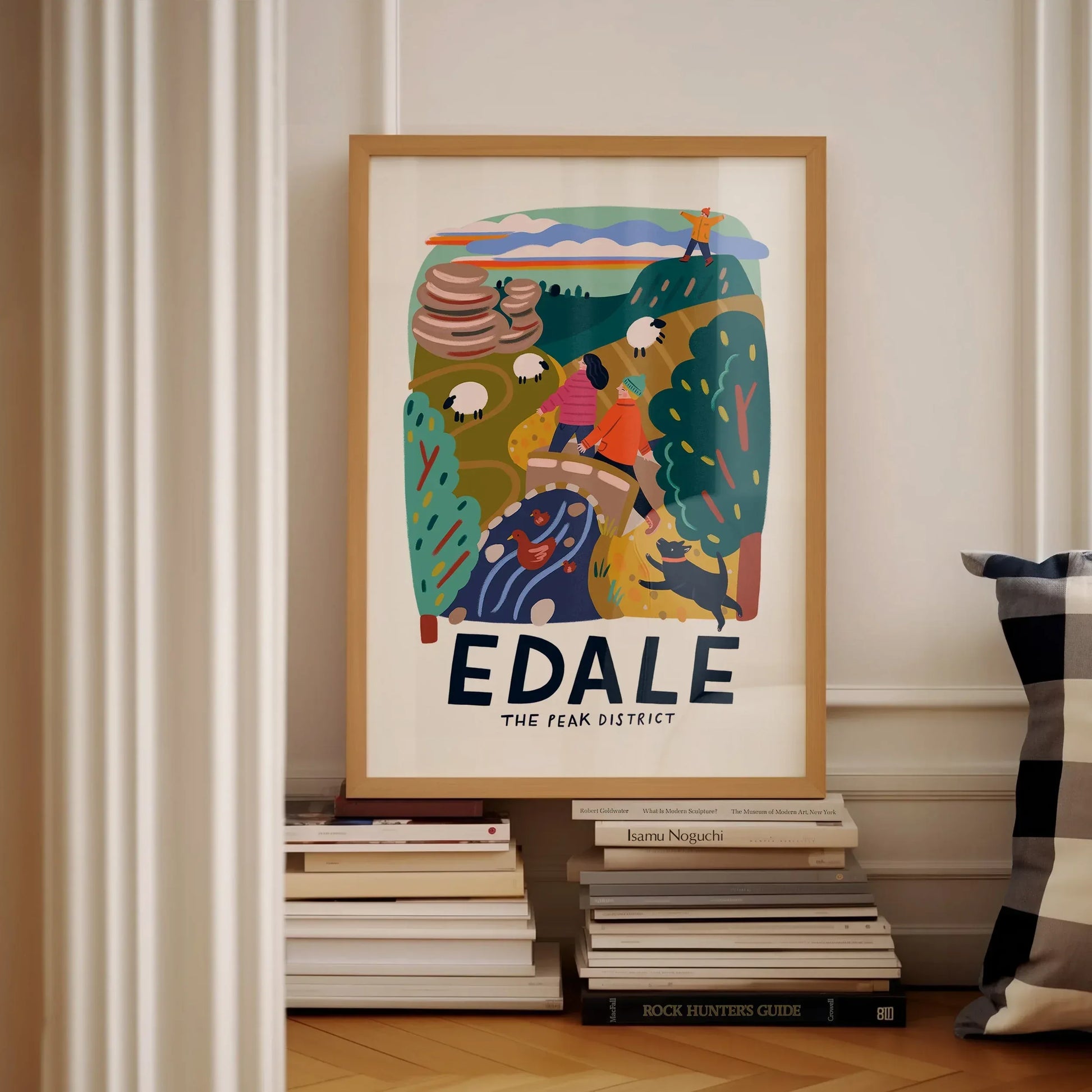 Edale Travel Poster Print - Lauren Radley