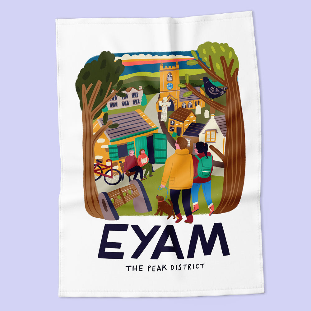 Eyam - Peak District Tea Towel