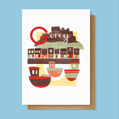 Gorey card