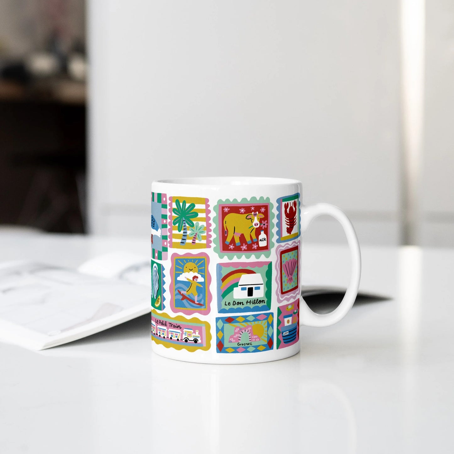 Jersey Pattern Mug