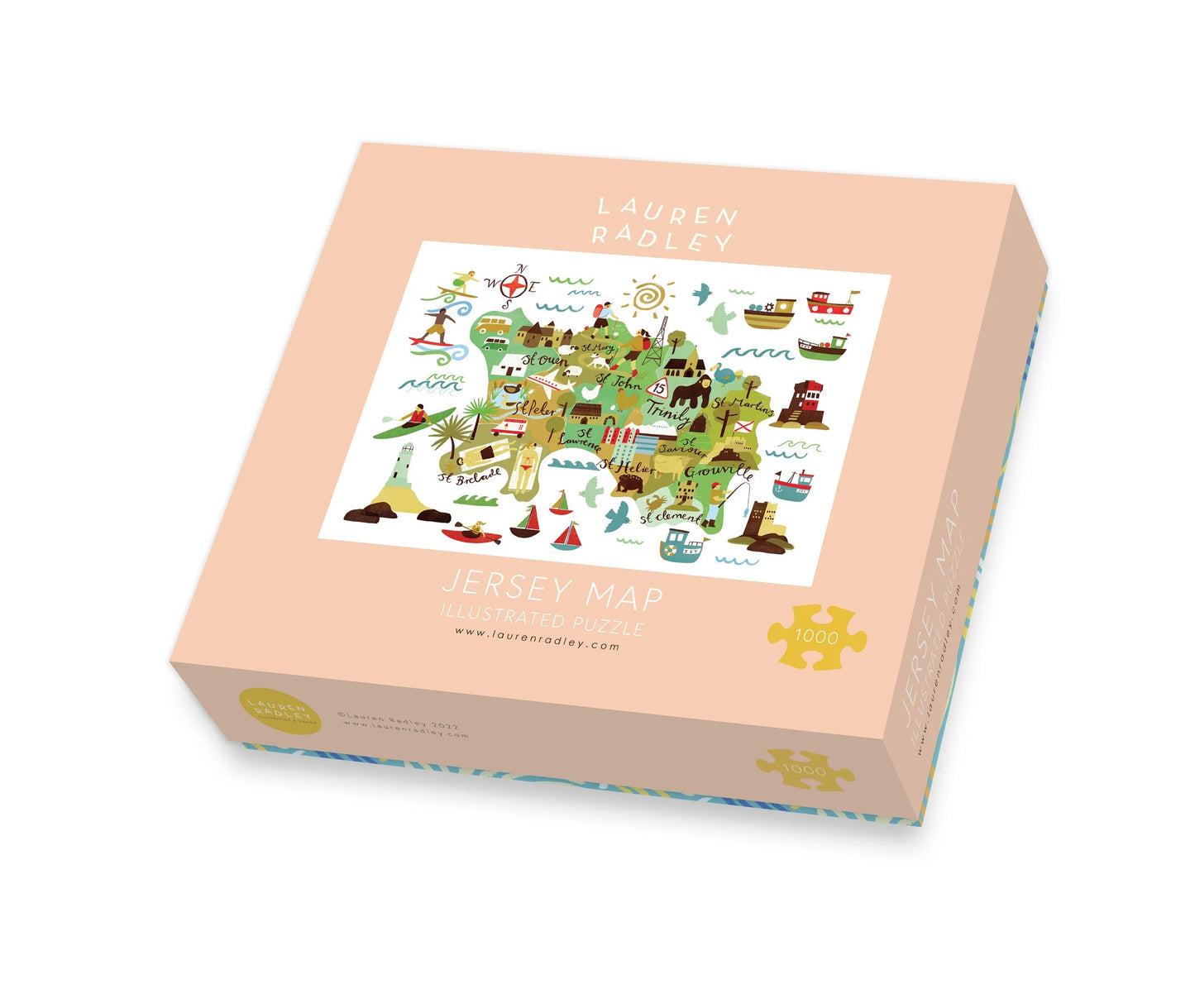 Jersey Map Jigsaw Puzzle