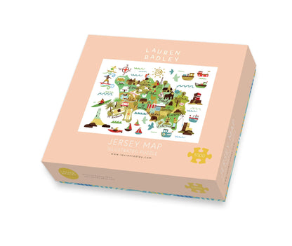 Jersey Map Jigsaw Puzzle
