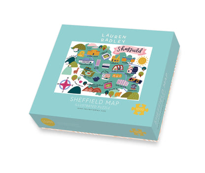 Sheffield Map Jigsaw Puzzle
