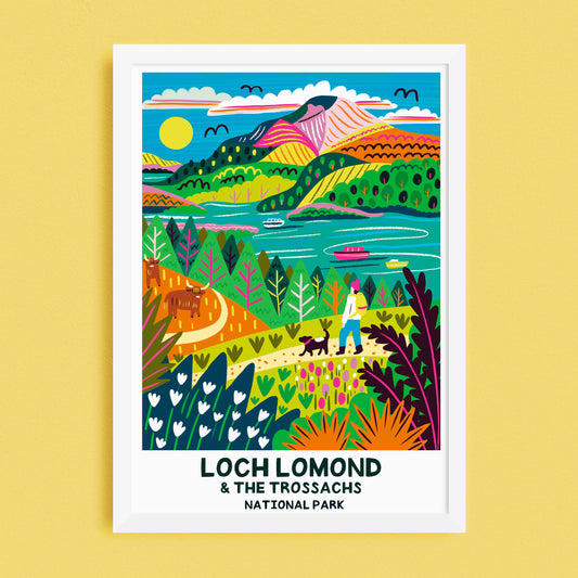 Loch Lomond & The Trossachs National Park Print