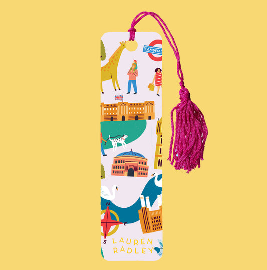 London Map Bookmark